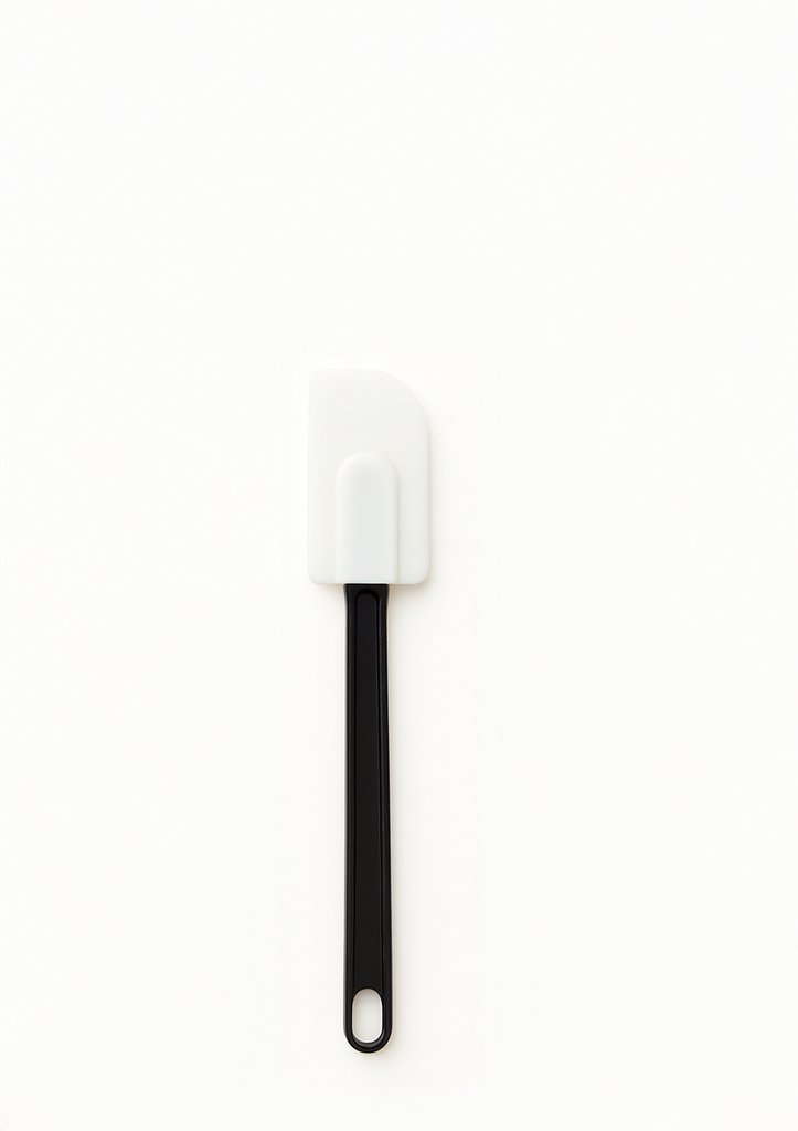 25cm Silicon Scraper Black White