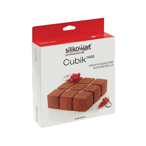 [20.343.87.0065] Cubik 1400 - Silicone Mould 172X172 H 50 Mm