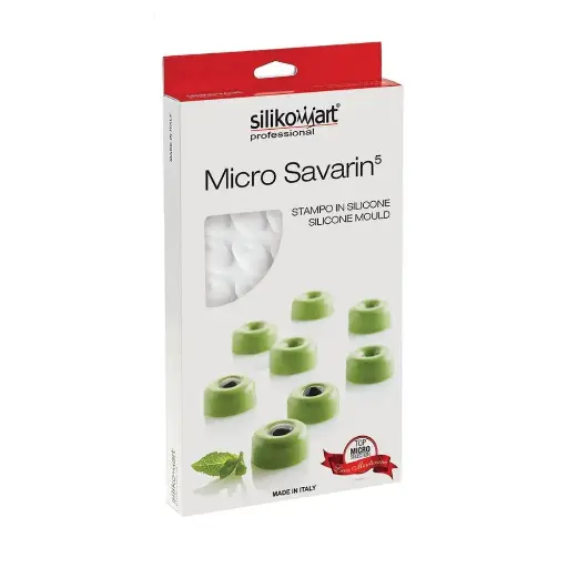 [36.222.87.0065] Micro Savarin5 - Silicone Mould N.35 Micro Savarin5