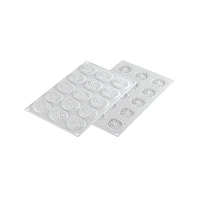 PLISSة 7 - SILICONE MOULD N.15 PLISSE 45 H 6 MM White
