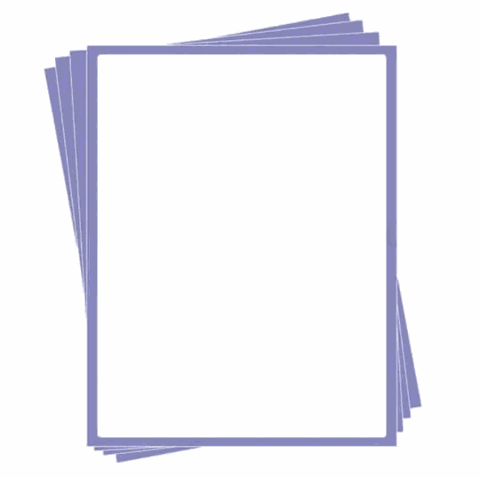 1/2 Frosting Sheets 10x6 A3 (NO E171)