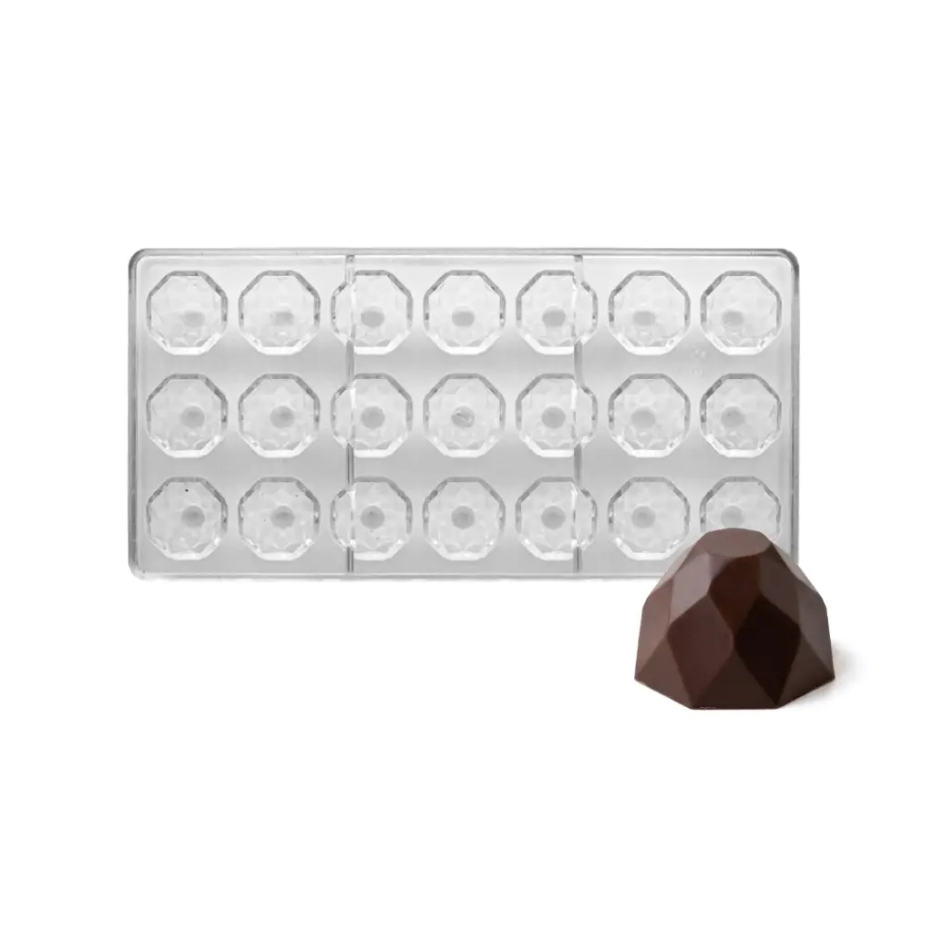 Chokoladeform Diamant 21 stk.