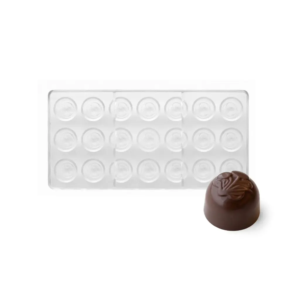 Chocolate Form Rose Motiv
