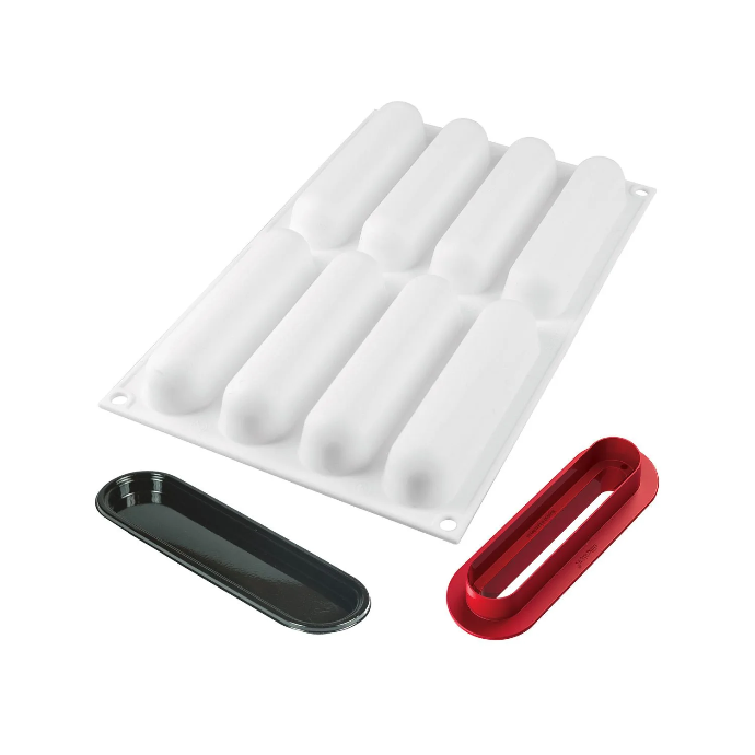 Fingers 75 - Silicone Mould 130X27 H 27 Mm + 10 Trays + Cutter