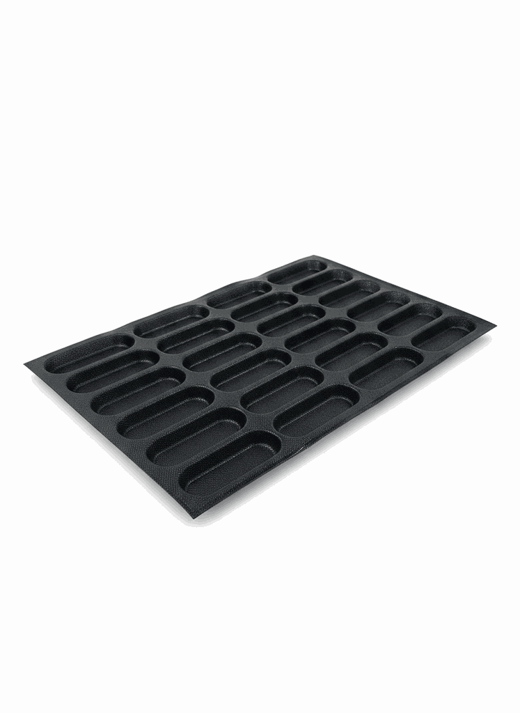 Glass Fiber Silicone Tray W:58.5Cm L:38.5Cm, Loaf 13X4.7 Cm