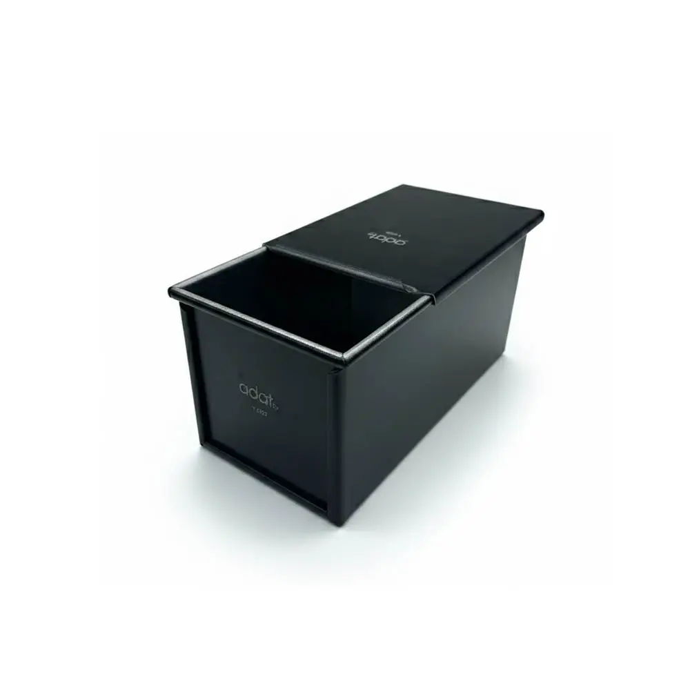 [Y 009 OLD] Bread Pan 160*110*110Mm, 1.0Mm Al.Alloy, Silicone Inside+ Black Painted Outside