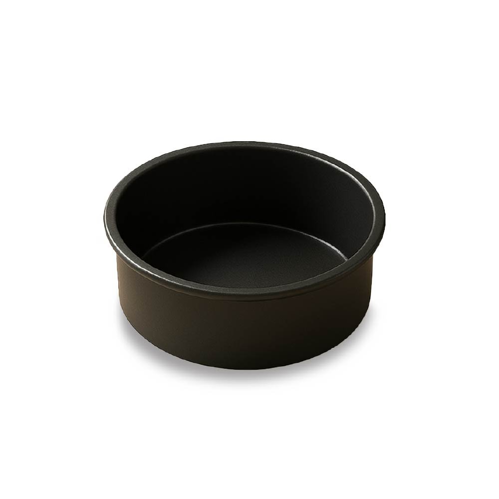 Round Cake Mold 240*100, 1.2Mm Al.Alloy, Hard Anodized (Black)