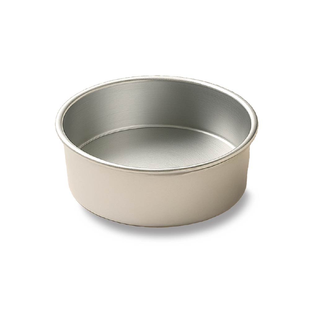 Round Cake Mold 280*100, 1.2Mm Al.Alloy, Anodized (Silver)