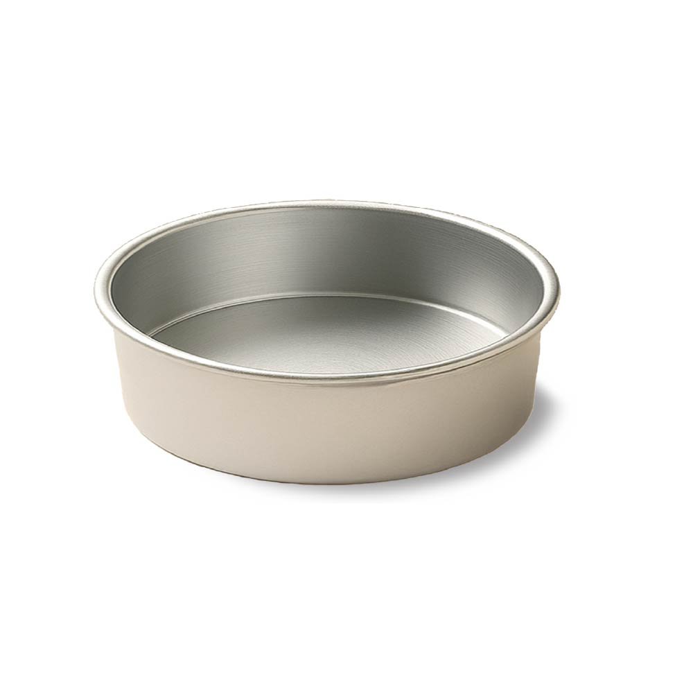 Round Cake Mold 300*100, 1.2Mm Al.Alloy, Anodized (Silver)