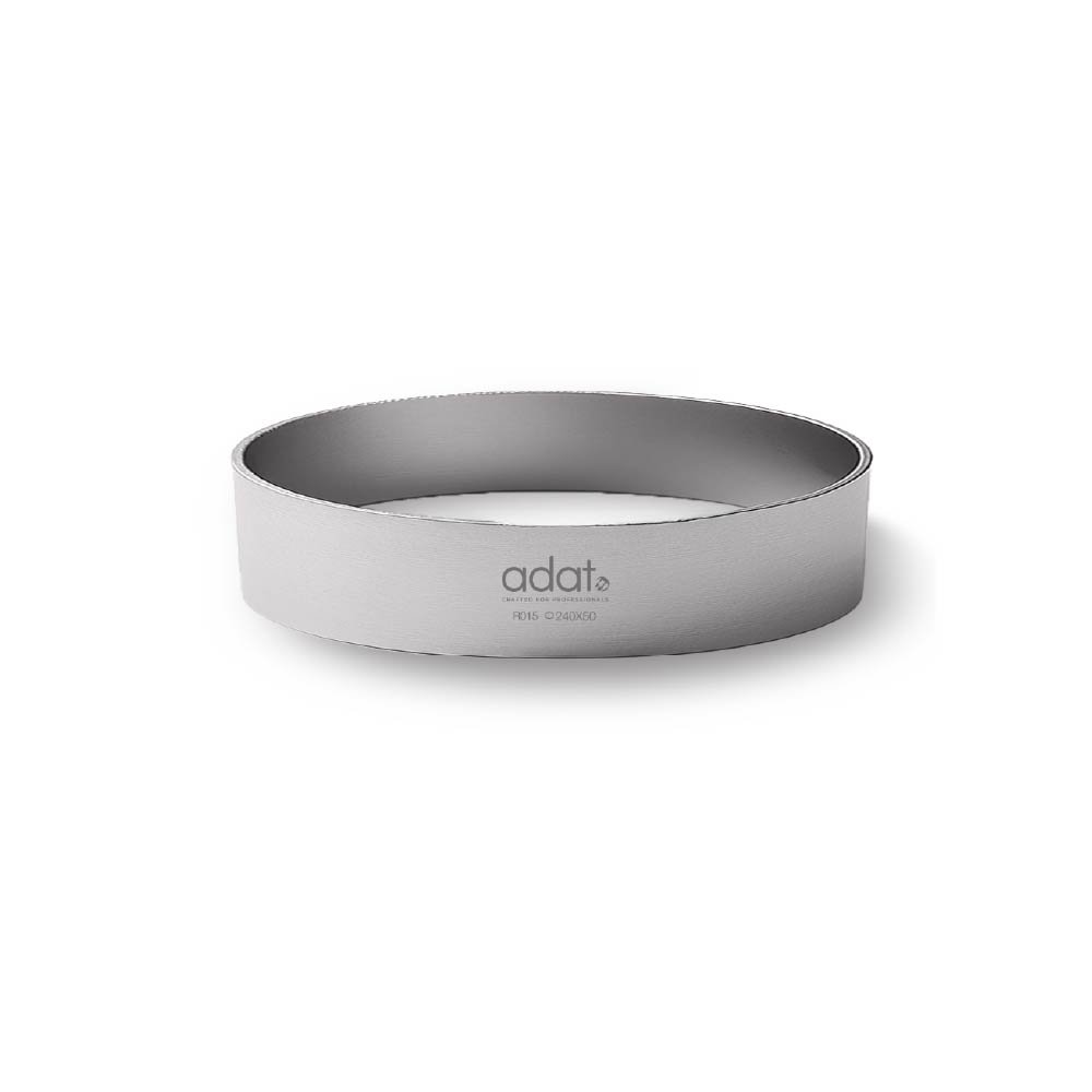 Round Cake Ring 240*50, 1.2Mm Sus304, Polished