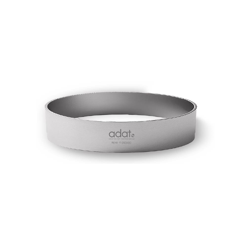 Round Cake Ring 260*50, 1.2Mm Sus304, Polished
