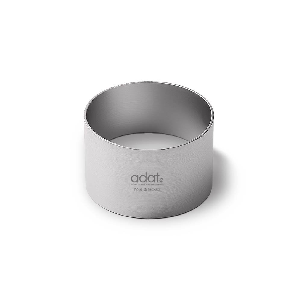 Round Cake Ring 160*80, 1.2Mm Sus304, Polished
