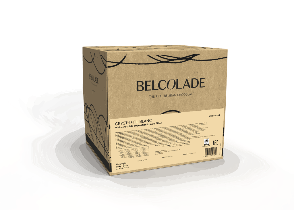 حشوة شوكولا أبيض 15 كلغ