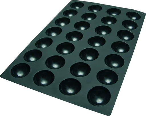[70.403.20.0098] Sq003 - Silicone Mould 28 Semi-Sphere ?70 Mm H 35 Mm