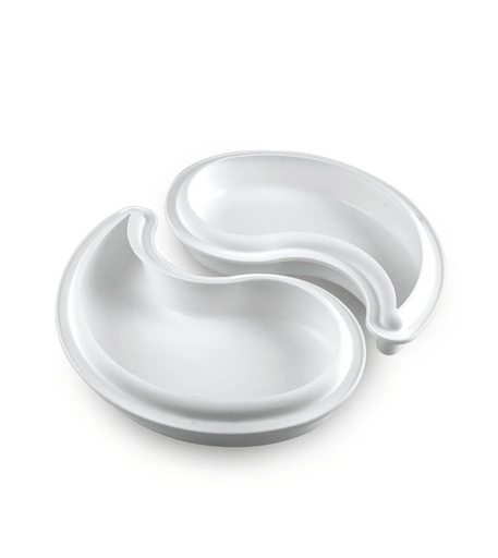 [20.342.87.0065] Yin Yang 2500 - Set 2 Silicone Mould 230X180 H50 Mm