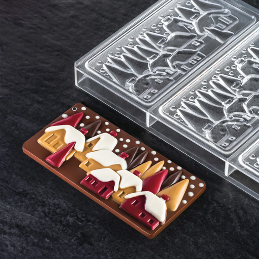 [PC5038FR] Chocolate Bar Xmas Village
