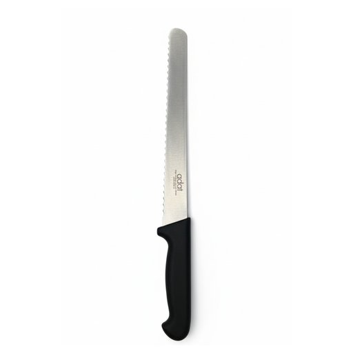 [KB-3855-250W-BK201-BP-AD OLD] 10" Bread Knife, Wide, BK201
