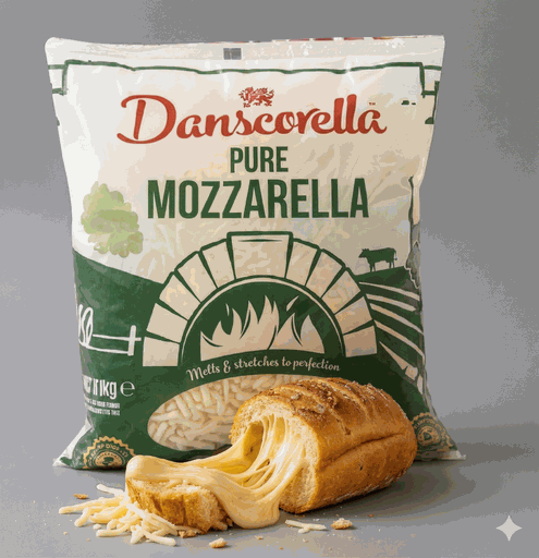 [31080493] Danscorella Shredded Pizza Tops 6x2 KG VF