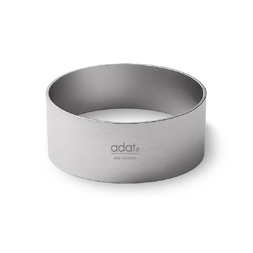 [R 022] Round Cake Ring 220*80, 1.2Mm Sus304, Polished